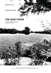 Quiet River, The (Rehearsal score)