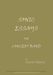 Sonic Essays for Concert Band