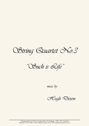 String Quartet No 3 - Such is Life