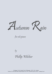 Autumn Rain