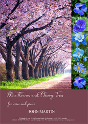 Blue Flowers and Cherry Trees (Neilson)