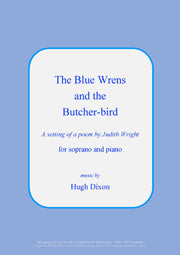 Blue Wren and the Butcher-bird, The (Wright)