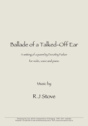 Ballade of a Talked-Off Ear (Parker)