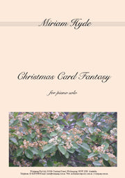 Christmas Card Fantasy (piano solo)