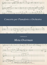 Concerto per Pianoforte e Orchestra