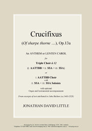 Crucifixus, Op.13a