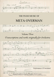 Piano Music of Meta Overman, The - Volume III