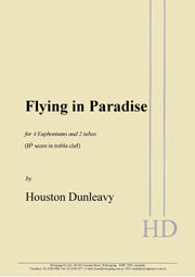 Flying in Paradise - Treble Clef