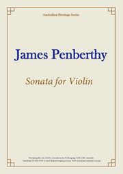 Sonata for Violin and Piano