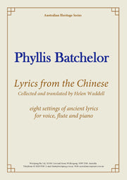 Lyrics from the Chinese