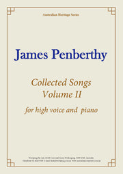 Collected Songs, Volume II (Penberthy)