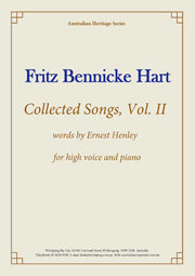 Collected Songs, Vol II (Hart)