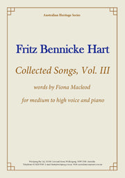 Collected Songs, Vol III (Hart)