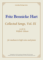 Collected Songs, Vol IX (Hart)