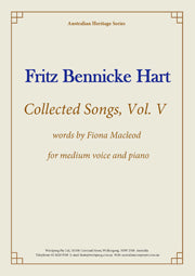 Collected Songs, Vol V (Hart)