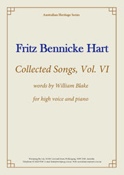 Collected Songs, Vol VI (Hart)