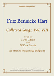 Collected Songs, Vol VIII (Hart)