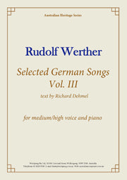 Selected Songs, Vol. III