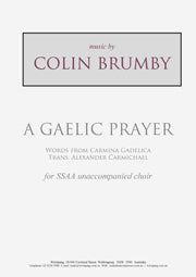 Gaelic Prayer