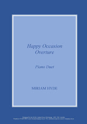 Happy Occasion Overture (piano duet)