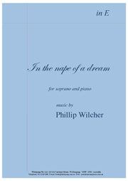 In the Nape of a Dream (E) (Wilcher)