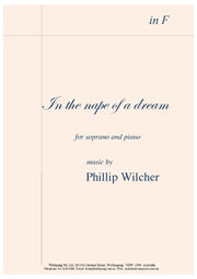 In the Nape of a Dream (F) (Wilcher)