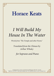 I Will Build My House in the Water (4th C Chinese)