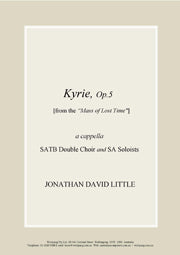 Kyrie, Op.5