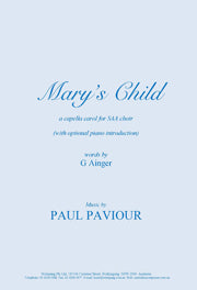 Mary's Child (Ainger) - SSA