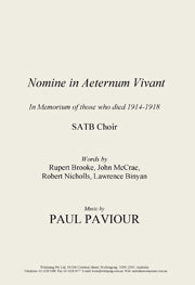 Nomine in Aeternum Vivant