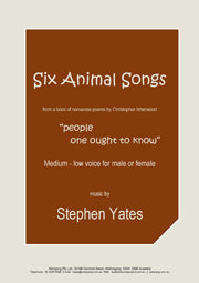 Six Animal Songs (Isherwood)