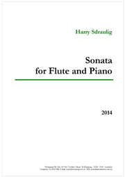 Sonata for Flute and Piano (Sdraulig)