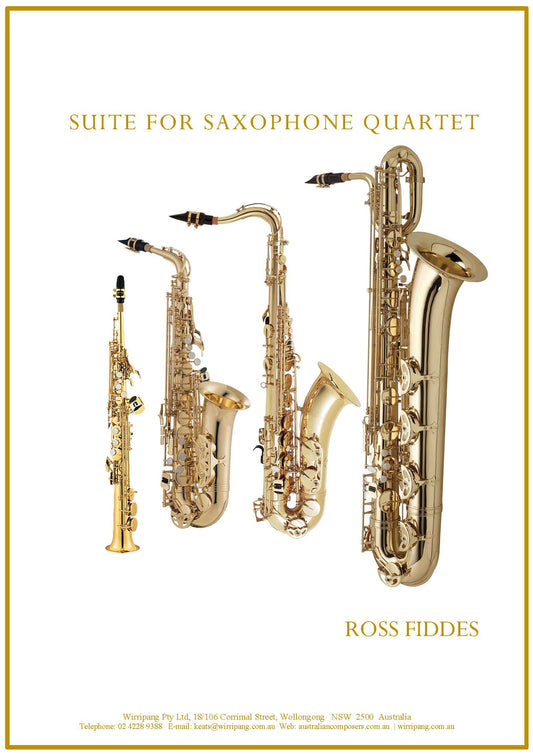 Suite for Saxophone Quartet