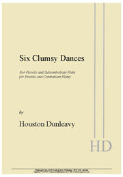 Six Clumsy Dances #1 (flutes)