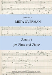 Sonata I for Flute and Piano