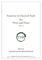 Sonatina in Classical Style