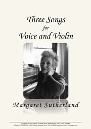 Three Songs for Voice and Violin