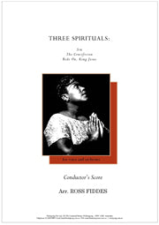 Three Spirituals (low voice and orchestra)