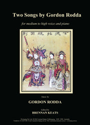 Two Songs by Gordon Rodda (Rodda)