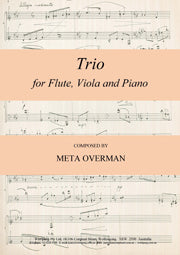 Trio - flute, viola and piano