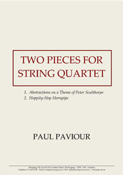 Two Pieces for String Quartet