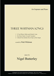 Three Whitman Songs