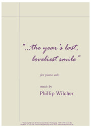 Year's last lovliest smile, The