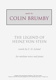 Legend of Heinz von Stein, The (Leland)