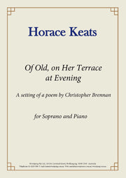 Of Old, On Her Terrace at Evening (Brennan) - high