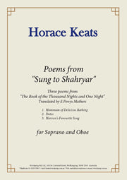 Poems from "Sung to Shahryar"