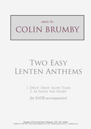 Two Easy Lenten Anthems