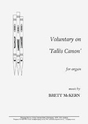 Voluntary on 'Tallis' Canon